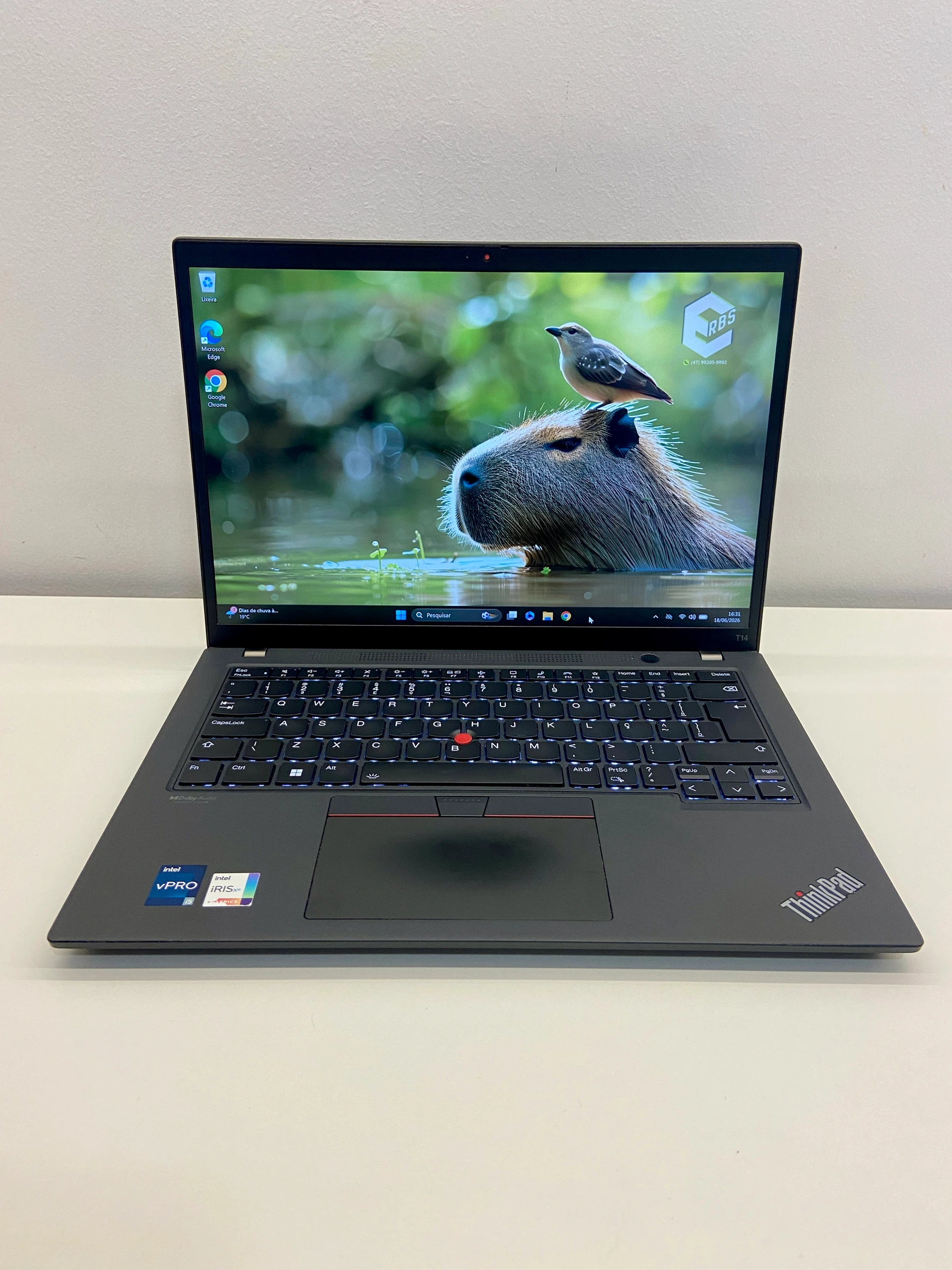 Thinkpad T14 GEN 3 I5 1245U 16GB Ram 512GB Ssd 14 Pol FHD+