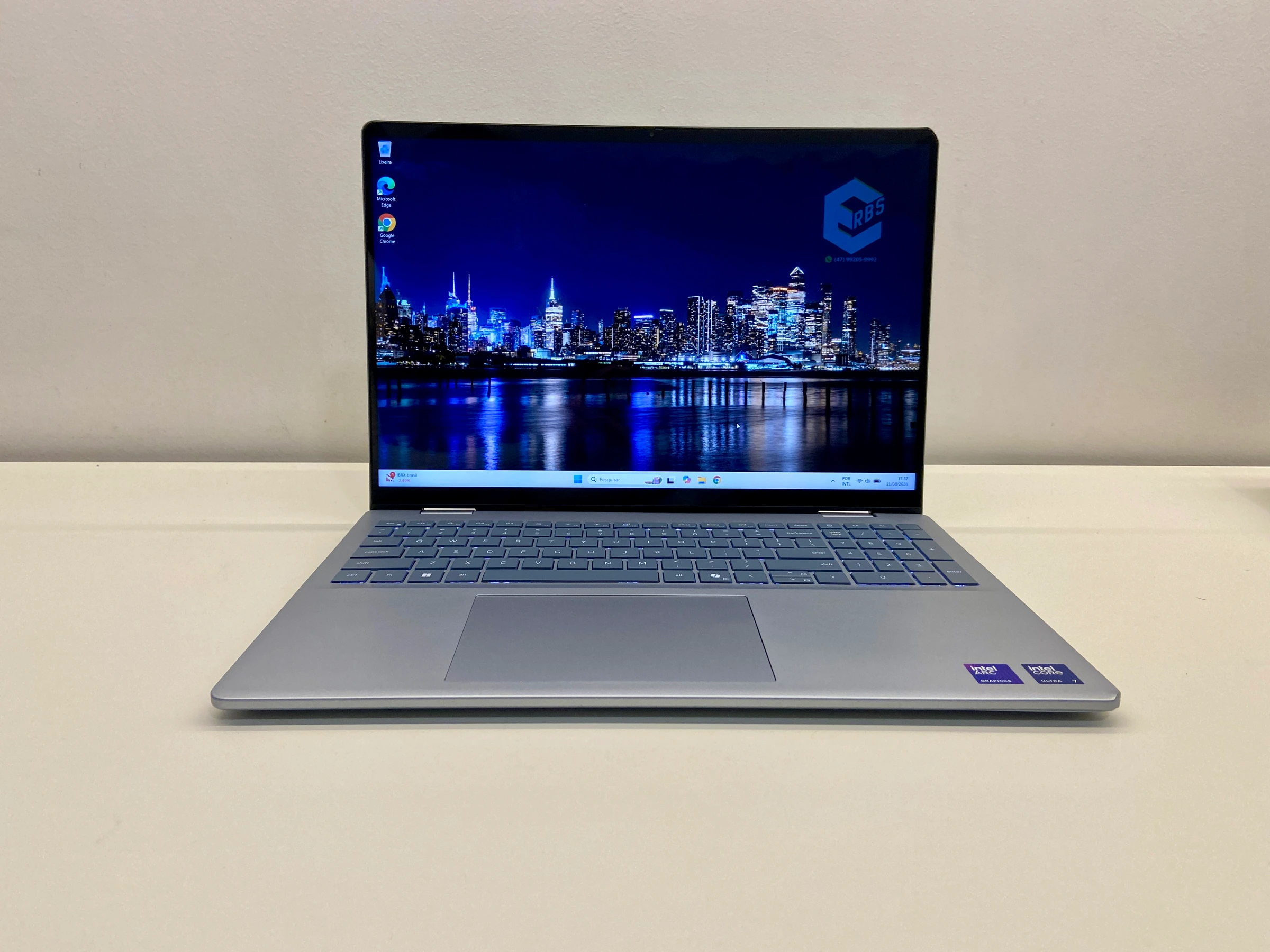 DELL 16 PLUS 2 EM 1 CORE ULTRA 7 256V 16GB RAM 1TB SSD 16 POL FHD+ TOUCH