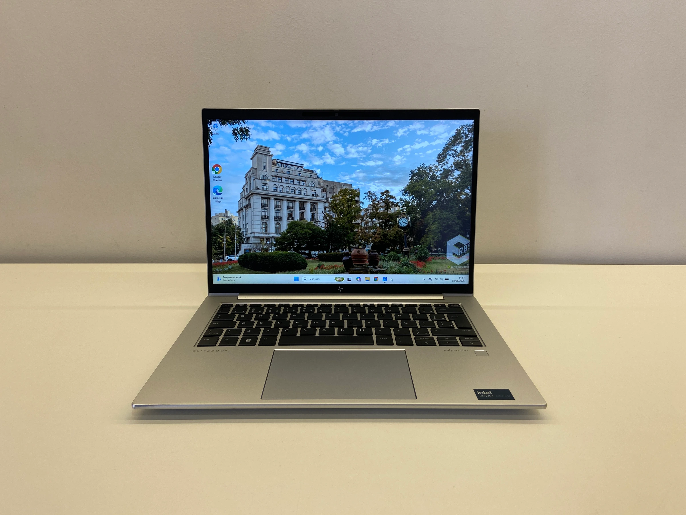 HP ELITEBOOK 840 G11 CORE ULTRA 7 165U VPRO 16GB RAM 512GB SSD 14 POL FHD+