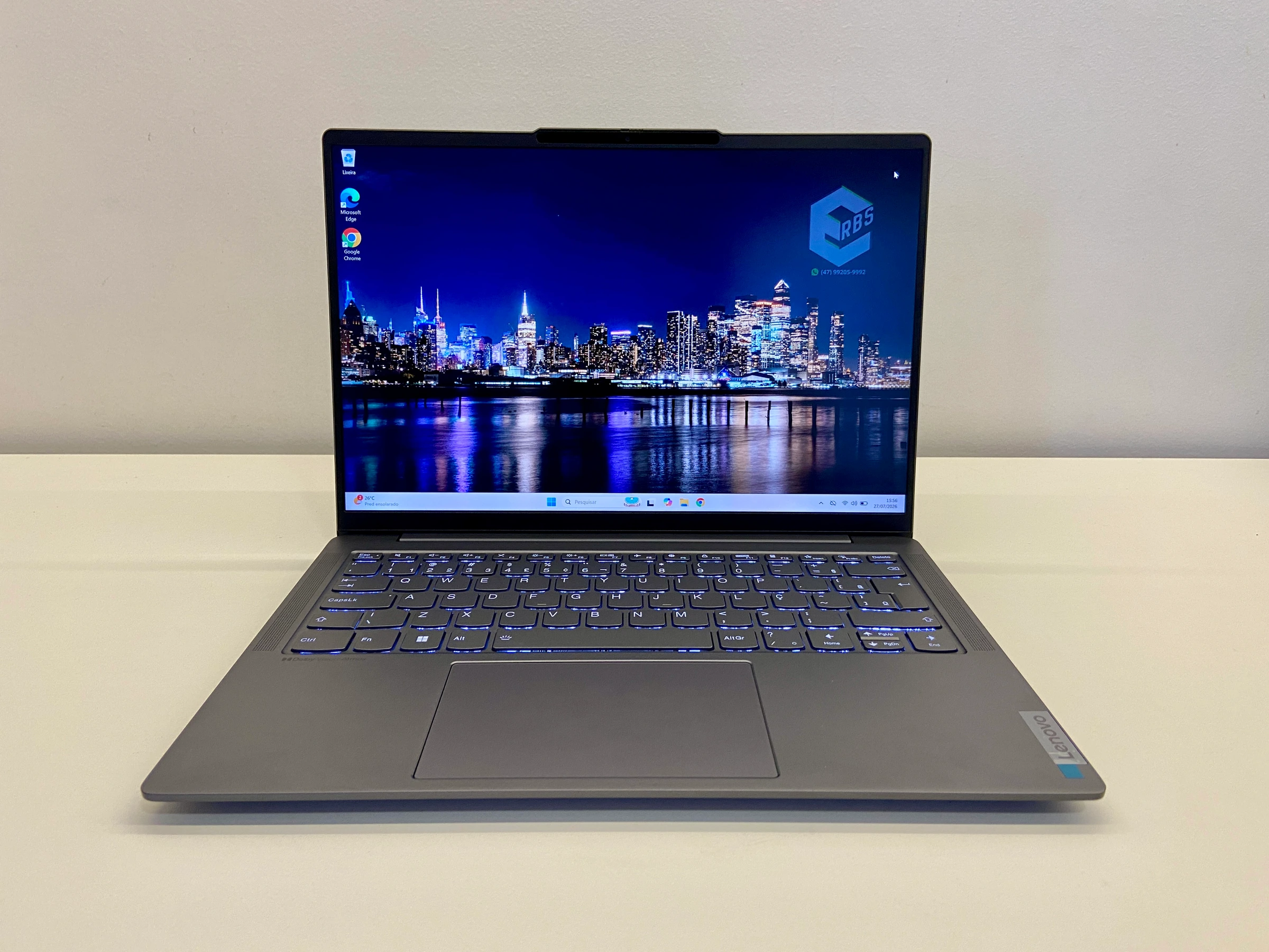 LENOVO SLIM 6I CORE I7 1260P 16GB RAM 512GB SSD 14 POL 2.2K