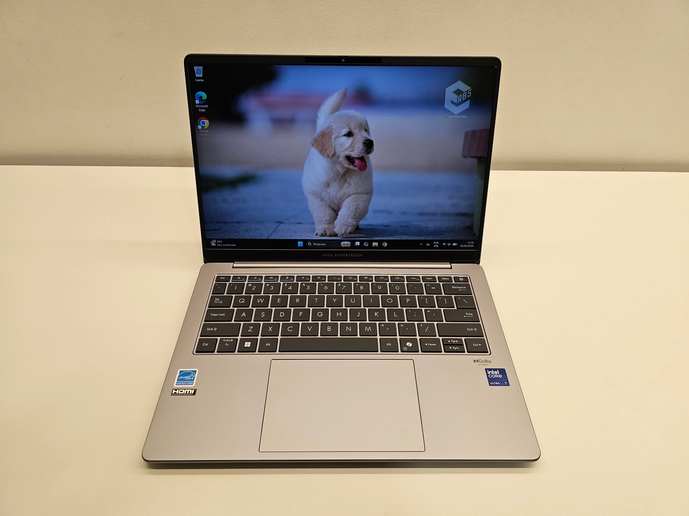 ASUS EXPERTBOOK ULTRA 7 258V 32GB RAM 1TB SSD 14 POL QHD+